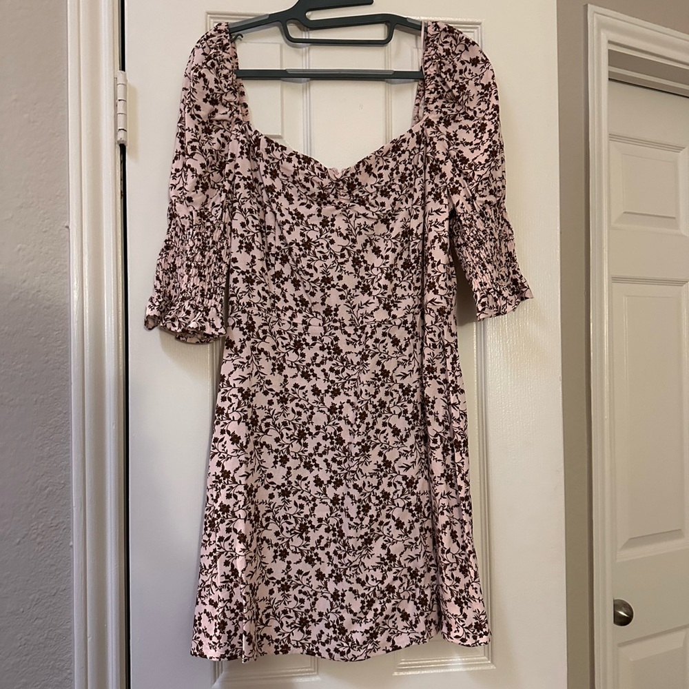 Francesca's Collections Floral Mi Ami Dress